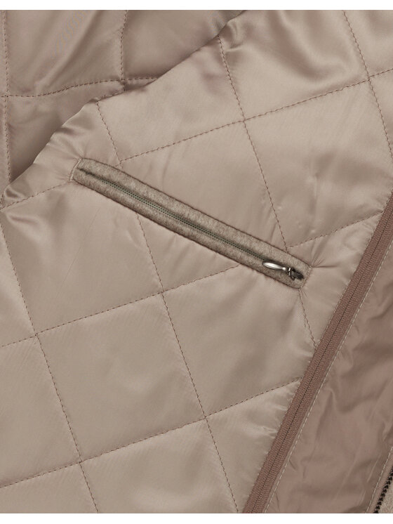 Borgio Borgio Płaszcz zimowy pontelongo Beżowy Slim Fit