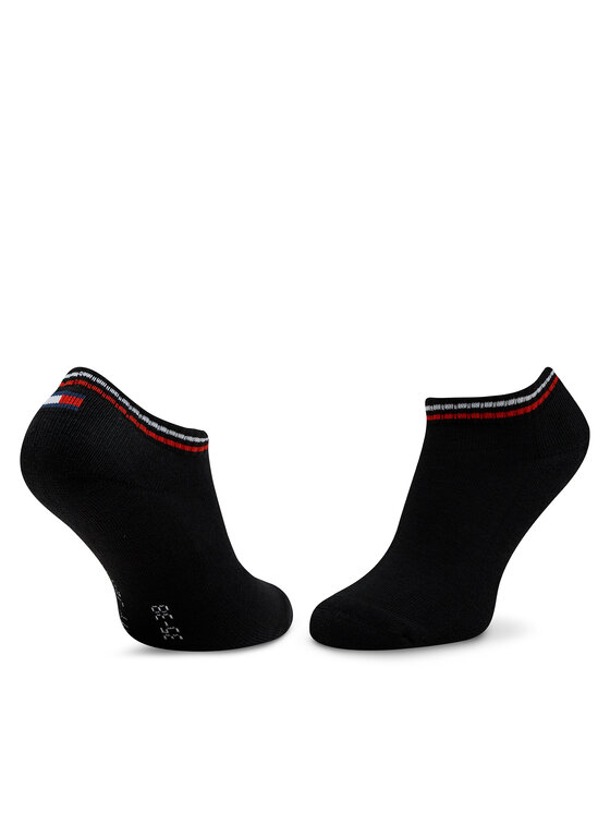Tommy Hilfiger Tommy Hilfiger Kotníkové ponožky 701228178 Černá