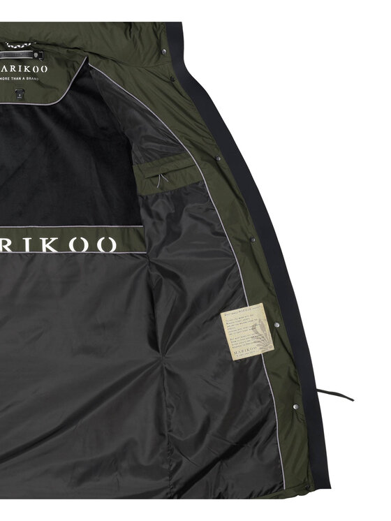 Marikoo Marikoo Kurtka zimowa Tabiaa Zielony Regular Fit