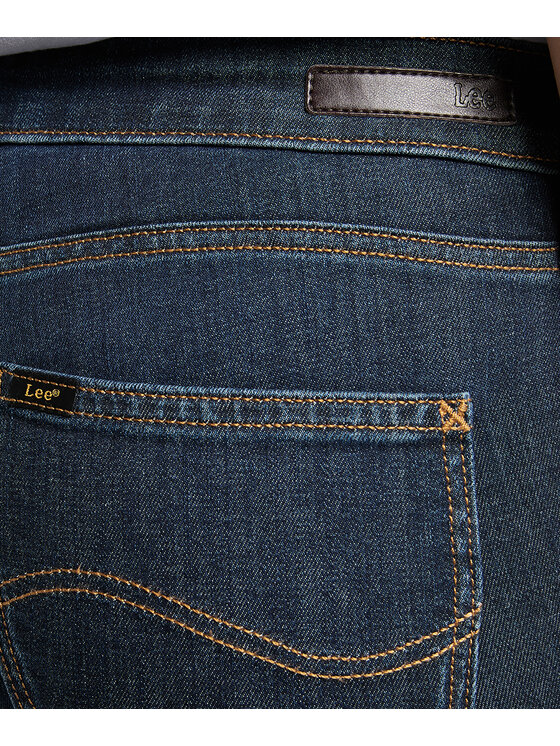 Lee Lee Jeansy L526EMYR Granatowy Skinny Fit