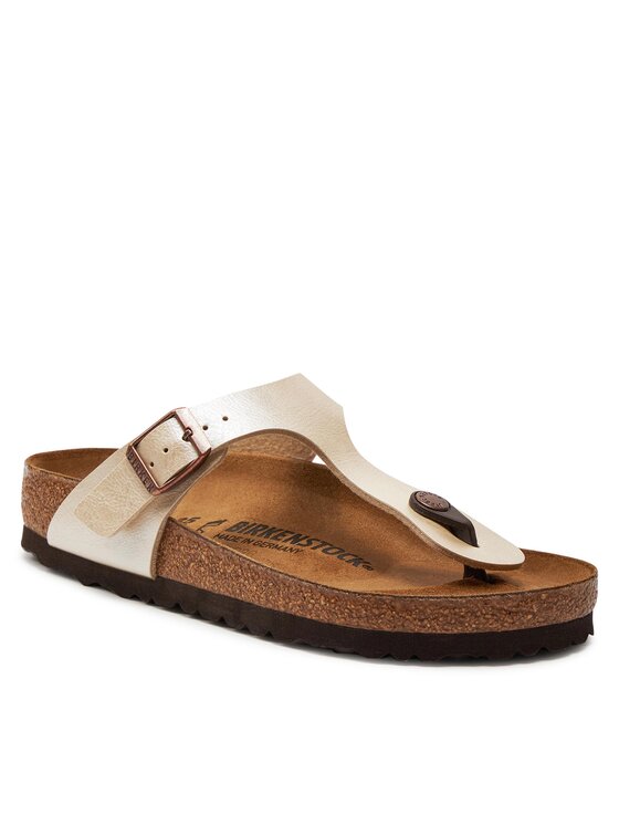 Birkenstock Birkenstock Infradito Gizeh 0943871 Beige