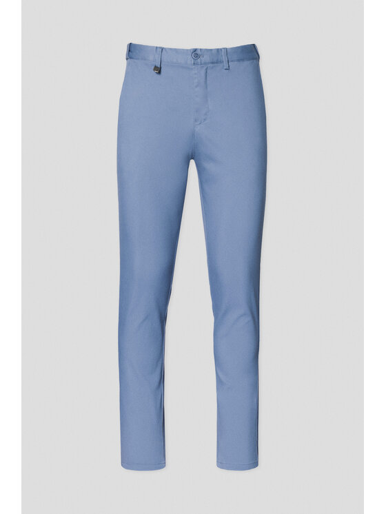Lancerto Lancerto Chinosy Mikkeli SP082125000006 Niebieski Slim Fit