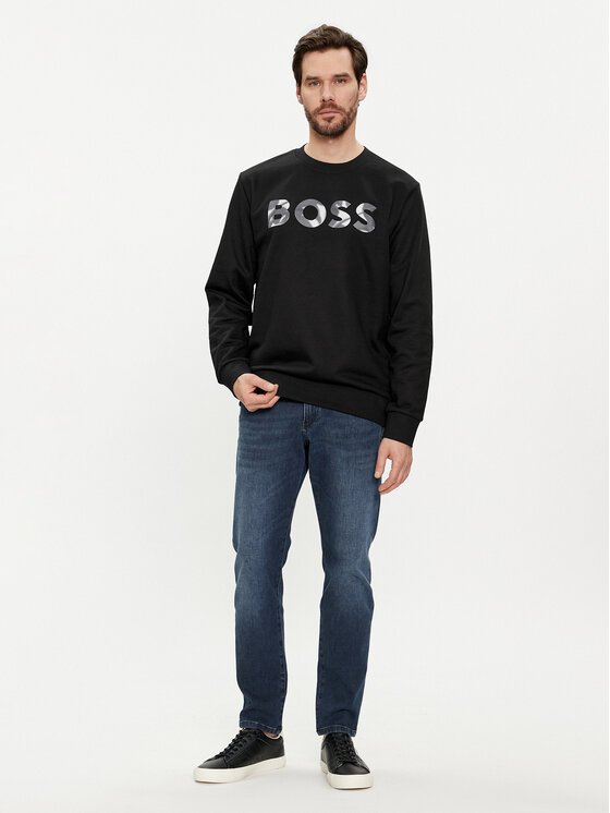 BOSS Boss Mikina Soleri 15 50513373 Černá Regular Fit
