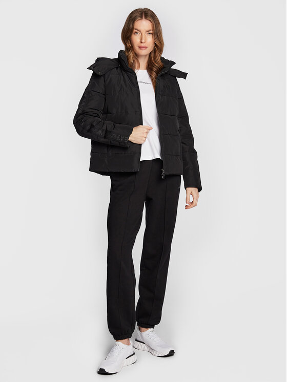 EA7 Emporio Armani EA7 Emporio Armani Winterjacke 6LTB18 TN8AZ 1200 Schwarz Regular Fit