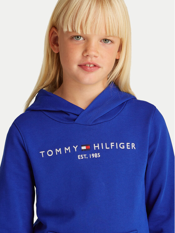 Tommy Hilfiger Tommy Hilfiger Pulóver Essential KS0KS00205 D Kék Regular Fit