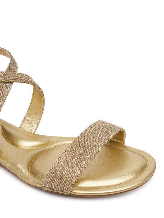 MICHAEL Michael Kors MICHAEL Michael Kors Sandály Alexa Flex Flat 40S6AXFS1D Zlatá
