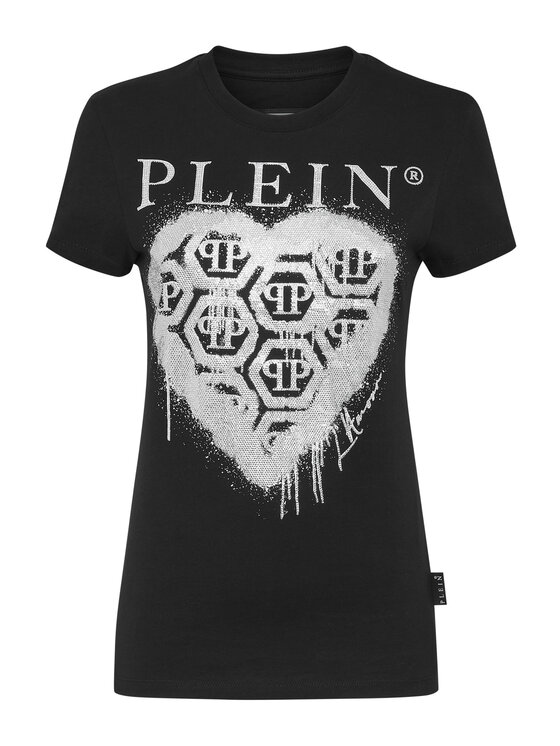 PHILIPP PLEIN PHILIPP PLEIN T-Shirt 13761 Czarny Regular Fit