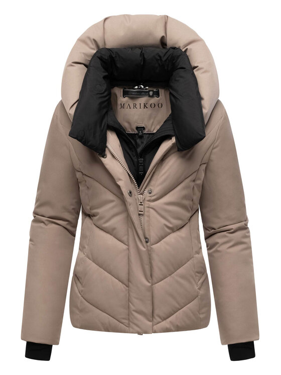 Marikoo Marikoo Kurtka zimowa Nadiraa Szary Regular Fit