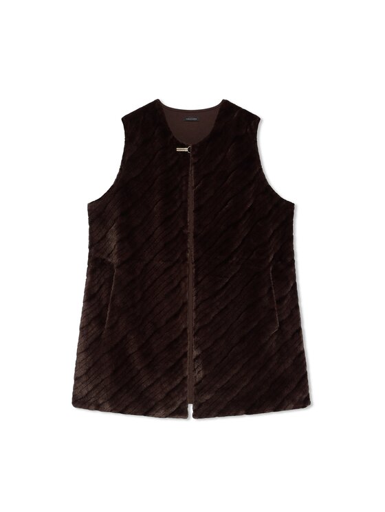 Fiorella Rubino Fiorella Rubino Cappotto invernale S061E003978N022 Marrone Regular Fit