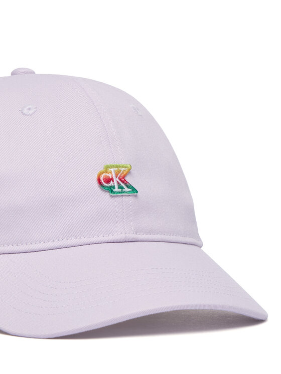 Calvin Klein Calvin Klein Kepurė su snapeliu Iridecent LV04D5133G Šviesiai violetinė