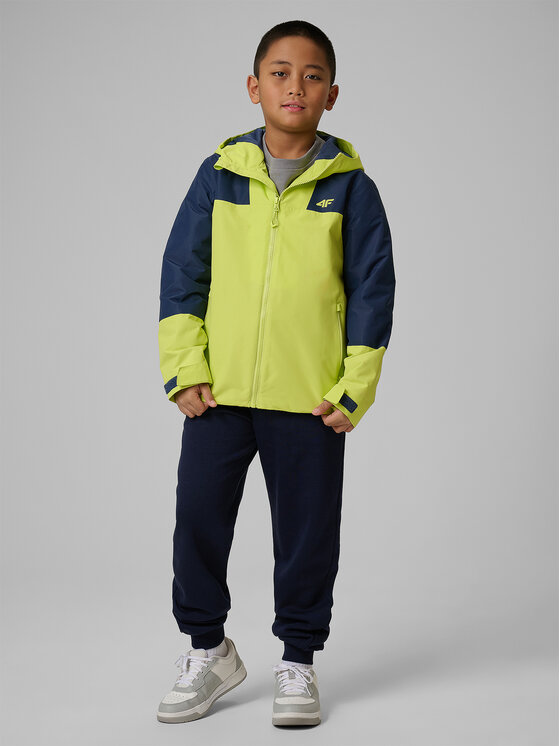 4F 4F Kurtka przejściowa OUTERWEAR Zielony Regular Fit