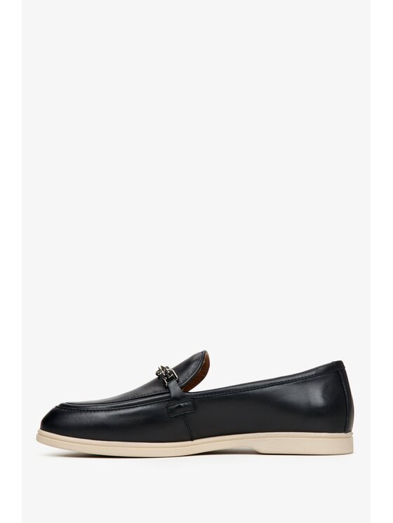 Estro Estro Loafersy ER00115614 Czarny