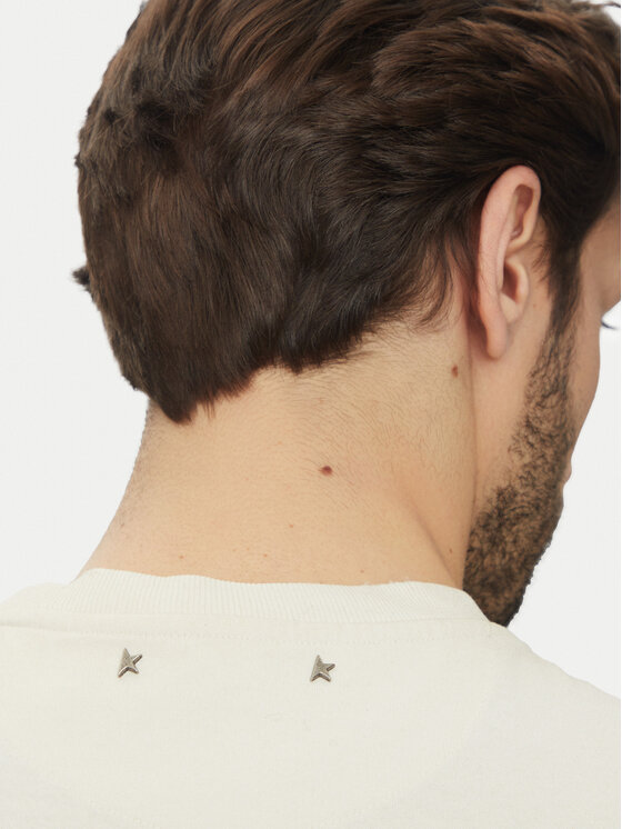 GOLDEN GOOSE GOLDEN GOOSE Тишърт GMP01220.P001642 Екрю Regular Fit