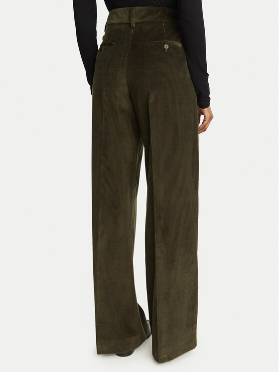 Weekend Max Mara Weekend Max Mara Medžiaginės kelnės Tania 2625136012 Chaki Regular Fit