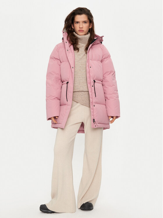 Peak Performance Peak Performance Пухено яке Firn G79877040 Розов Relaxed Fit