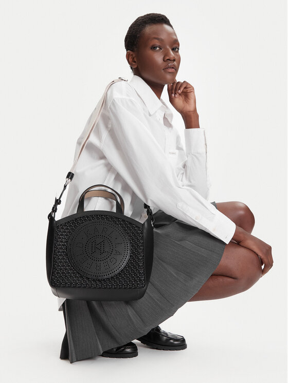 KARL LAGERFELD KARL LAGERFELD Ročna torba A3W30062 Črna