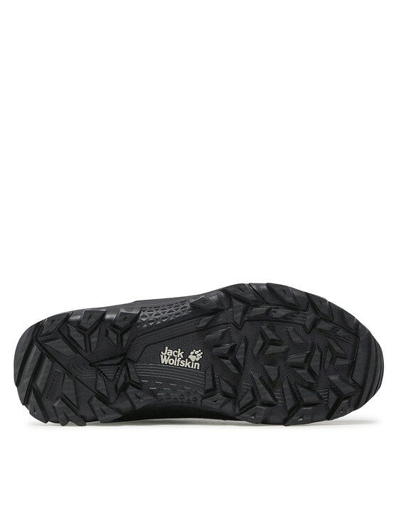 Jack Wolfskin Jack Wolfskin Trekkingschuhe Everquest Texapore Mid M 4053611 Schwarz