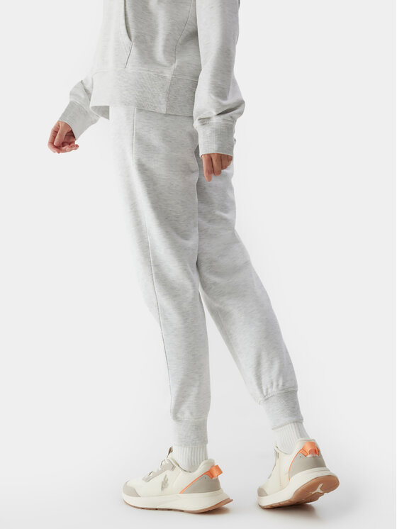 4F 4F Долнище анцуг 4FWSS24TTROF606 Сив Regular Fit
