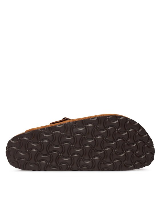 Birkenstock Birkenstock Παντόφλες Boston Braided 1026713 Καφέ