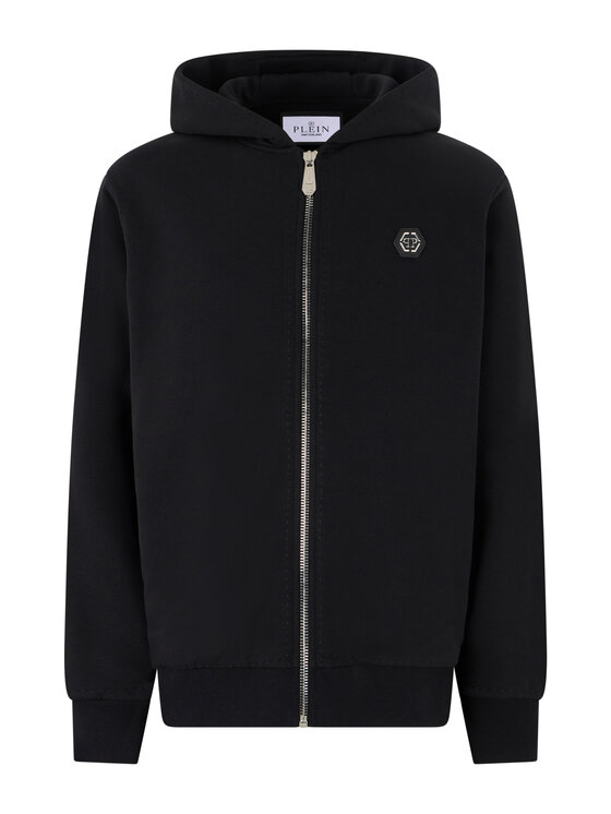 PHILIPP PLEIN PHILIPP PLEIN Felpa 31118 Nero Athletic Fit