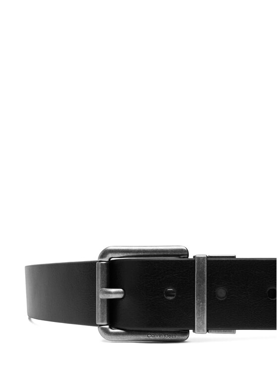 Calvin Klein Calvin Klein Колан Casual Roller Buckle 35Mm Adj/Re LV04D7103G Черен