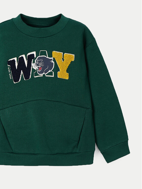 Mayoral Mayoral Felpa 4455 Verde Regular Fit