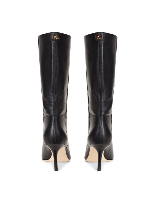 LAUREN RALPH LAUREN Lauren Ralph Lauren Kozaki 802942516001 Czarny
