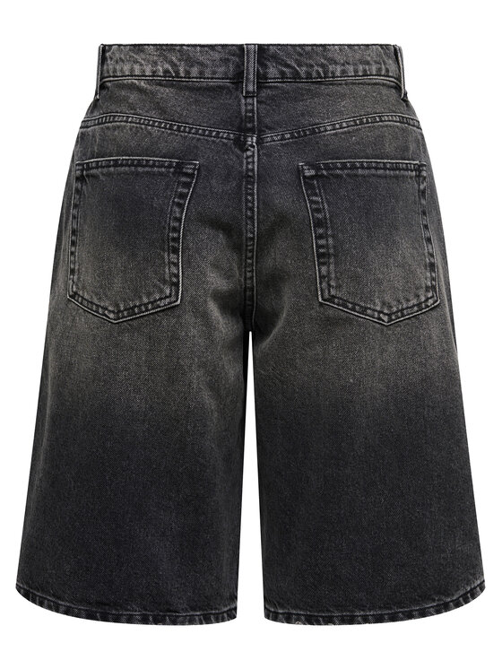 ONLY ONLY Pantaloni scurți de blugi Mate Reg 15340976 Negru Regular Fit