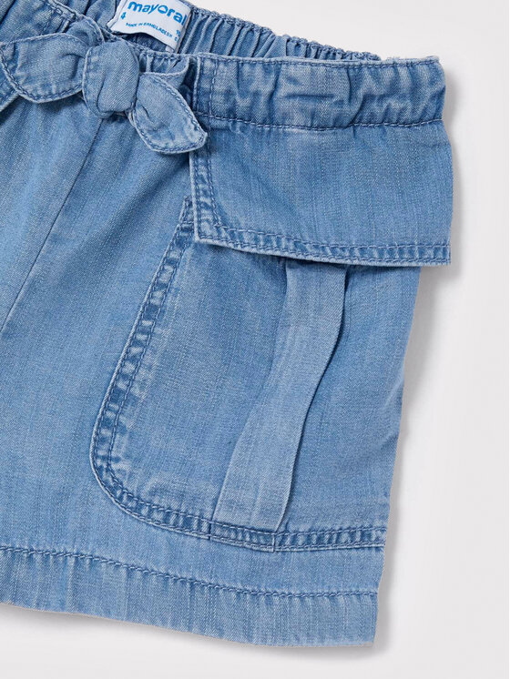 Pantaloncini di tessuto 3274 Blu Regular Fit
