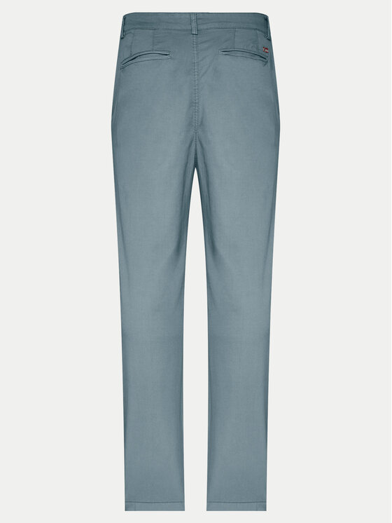 Napapijri Napapijri Chino nohavice M-Puyo NP0A4H98 Zelená Slim Fit