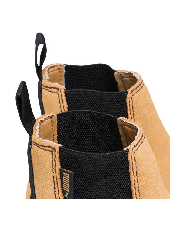 Puma Puma Боти тип челси Mayze Chelsea Suede Wn's 382829 04 Бежов