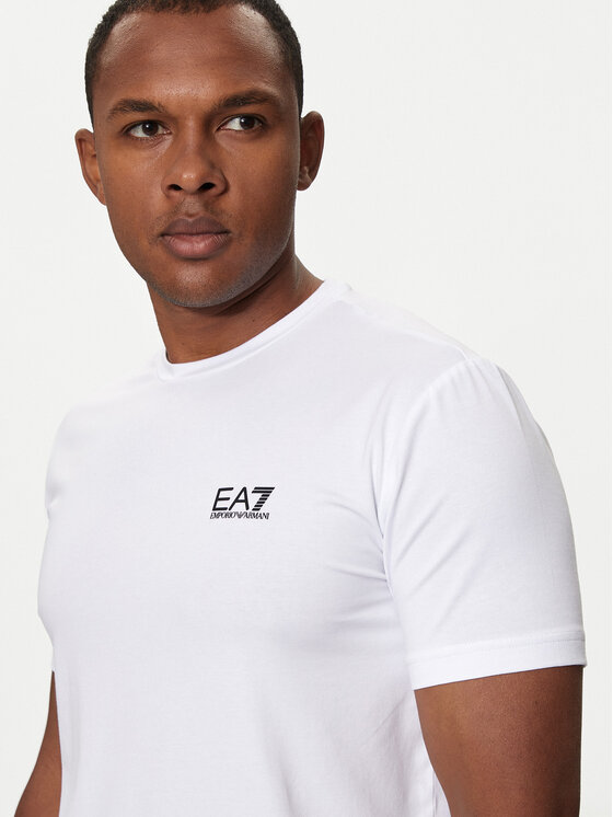 EA7 Emporio Armani EA7 Emporio Armani T-Shirt 8NPT26 PJVQZ 1100 Biały Regular Fit