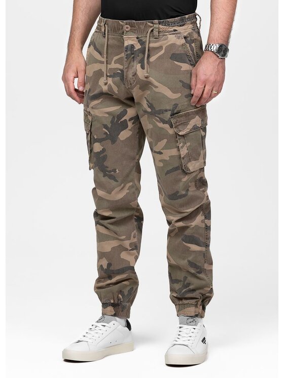 PITBULL PITBULL Jeansy PROCTOR Khaki Regular Fit