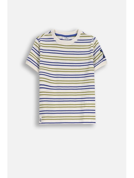 Coccodrillo Coccodrillo T-Shirt ZC5143201ABK-022 Kolorowy Regular Fit