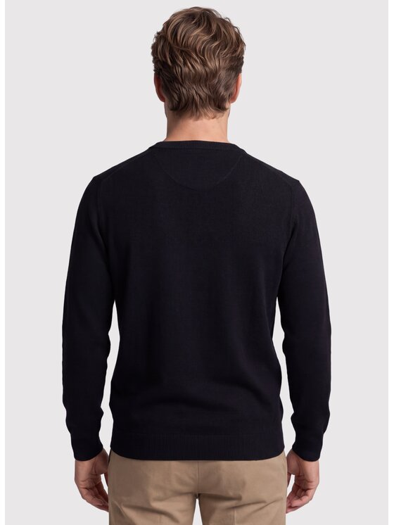 Pako Lorente Pako Lorente Sweter P26WN-2X-010 Czarny Straight Fit