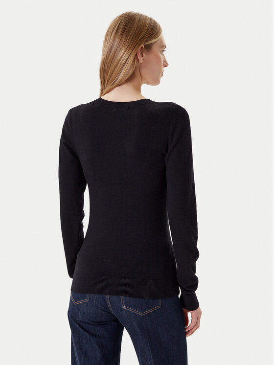 Guess Guess Πουλόβερ W5YR24 Z2NQ2 Μαύρο Regular Fit