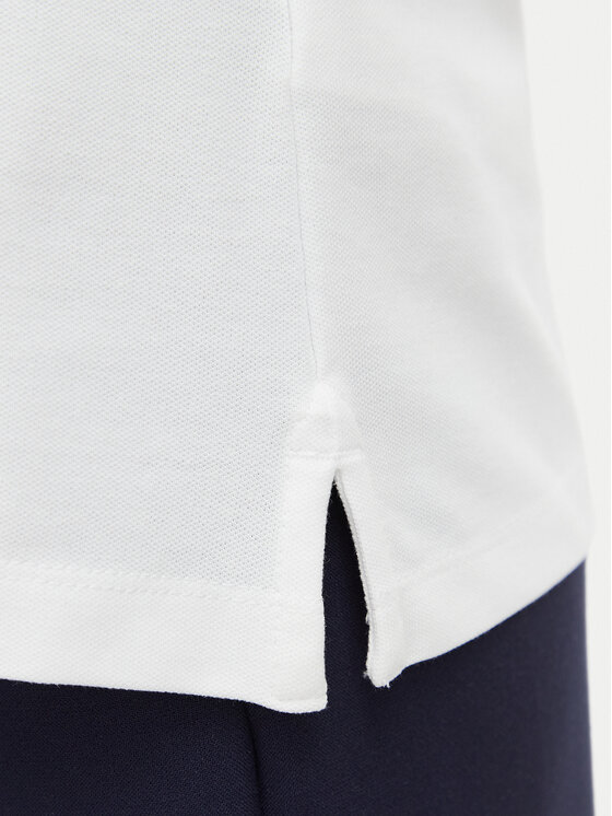 Beverly Hills Polo Club Beverly Hills Polo Club Polo P-SS26W-P0022 Biały Regular Fit