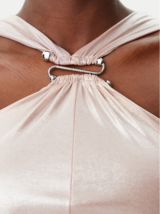 PINKO PINKO Φόρεμα κοκτέιλ 104999 A2DN Ροζ Regular Fit