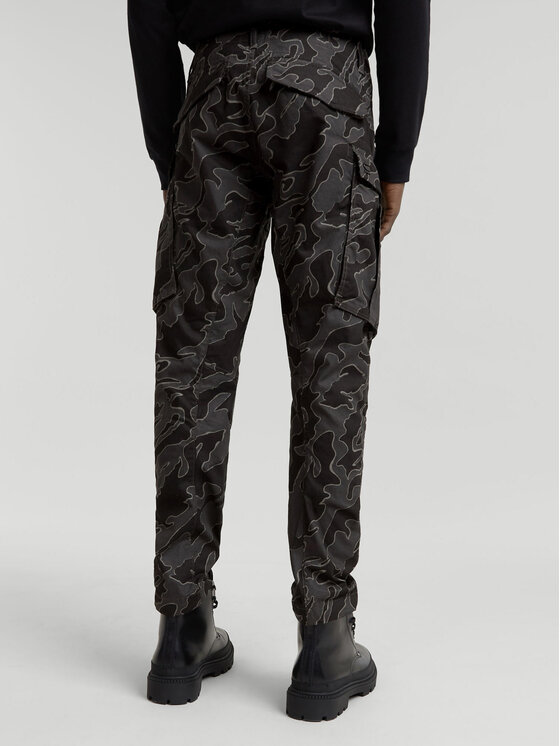 G-Star Raw G-Star Raw Kalhoty z materiálu Rovic 3D D02190-D553 Šedá Tapered Fit
