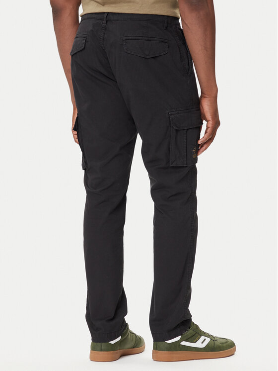 Aeronautica Militare Aeronautica Militare Hlače 252PA1329UCT0244 Crna Regular Fit