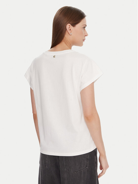 LOLA CASADEMUNT LOLA CASADEMUNT T-krekls LF2515001 Balts Regular Fit
