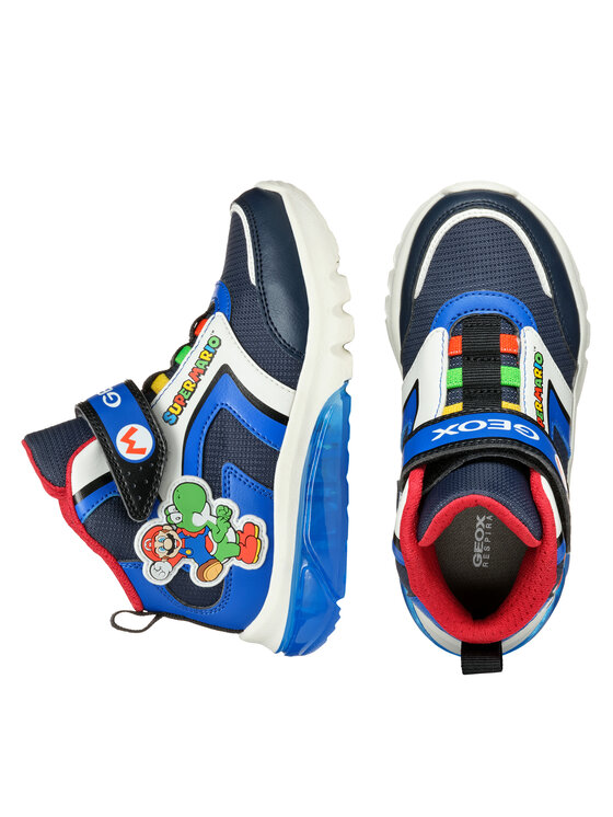 Geox Geox Tenisice J Ciberdron Boy J46LBJ 054FU C4226 DD Tamnoplava