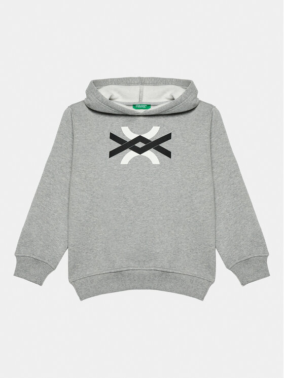 United Colors Of Benetton United Colors Of Benetton Суитшърт 3EB5C202T Сив Regular Fit