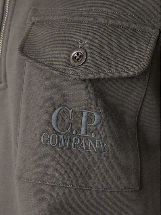 C.P. Company C.P. Company Mikina 20CMSS026A005086W Šedá Regular Fit