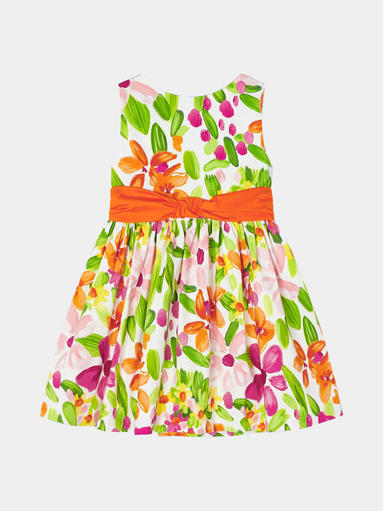 Mayoral Mayoral Elegantes Kleid 3919 Bunt Regular Fit