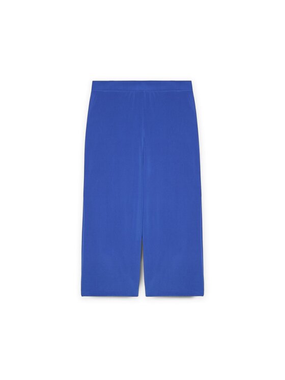 Fiorella Rubino Fiorella Rubino Pantaloni di tessuto P809L002093N024 Turchese A-Line Fit