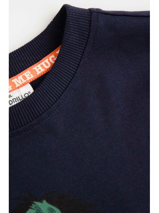 Coccodrillo Coccodrillo T-Shirt ZC5143102YBK-015 Granatowy Regular Fit