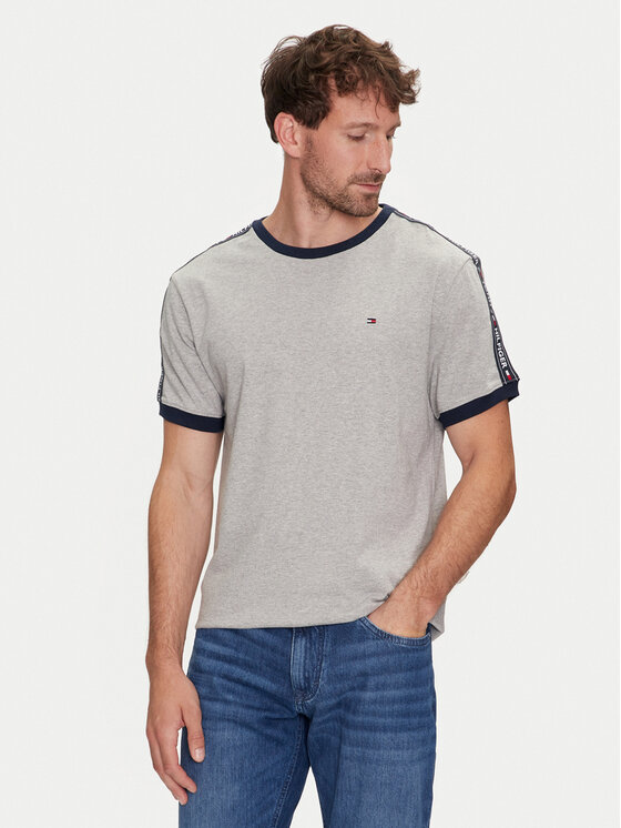 Tommy Hilfiger T-krekls UM0UM00562 Pelēks Regular Fit