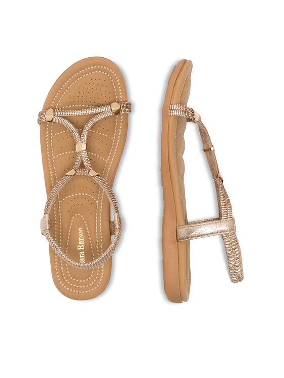 Clara Barson Clara Barson Sandalen CARA WP01-1605-06 Goldfarben