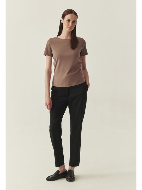 TATUUM Tatuum Blúzka MIKAJA Hnedá Classic Fit